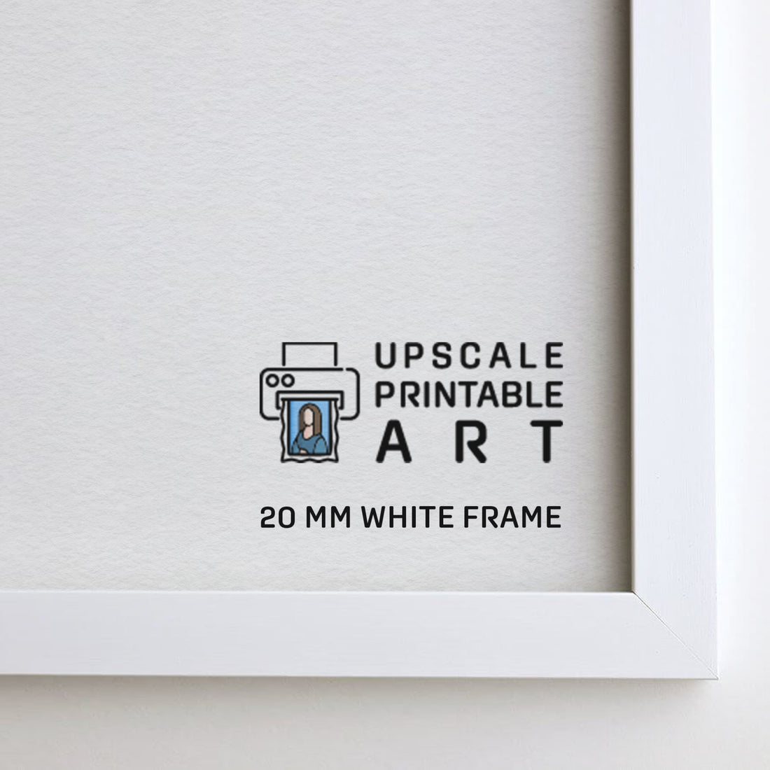 The Pristine 20mm White Frame