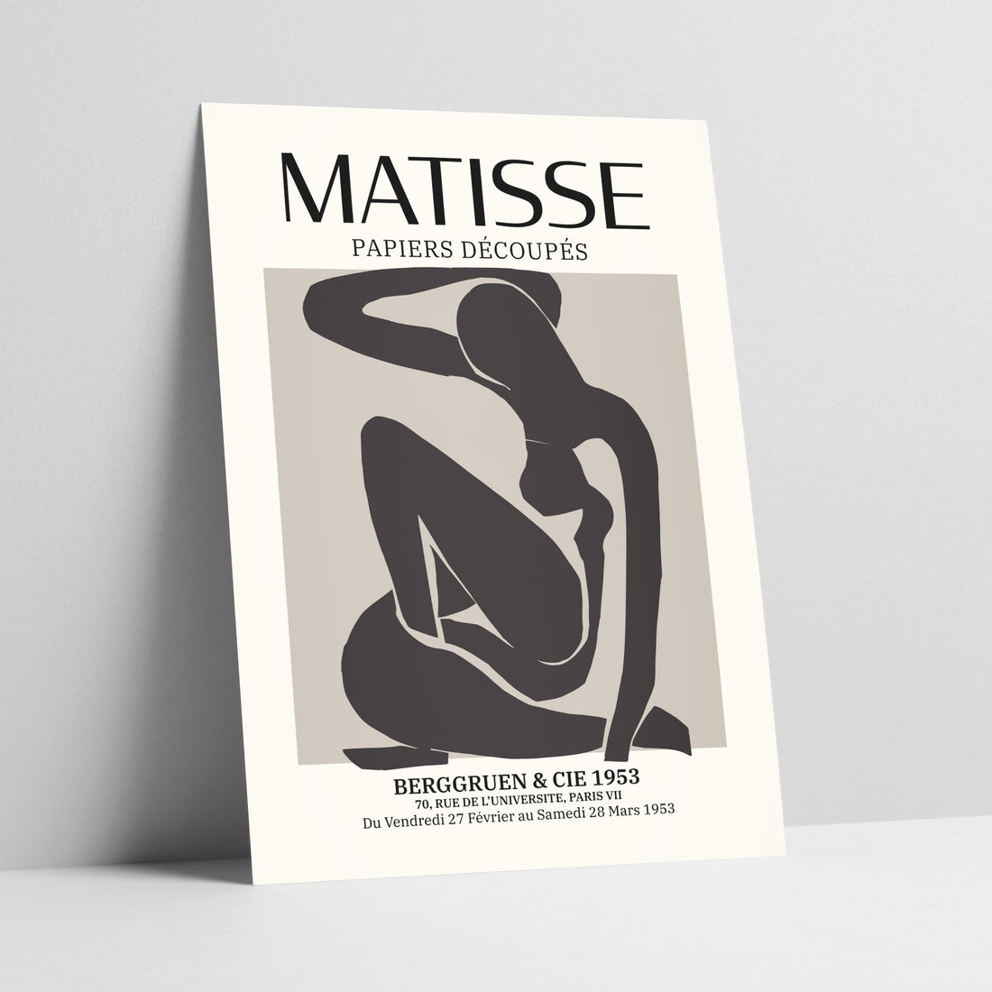 Contour of a Woman - Henri Matisse Art Print