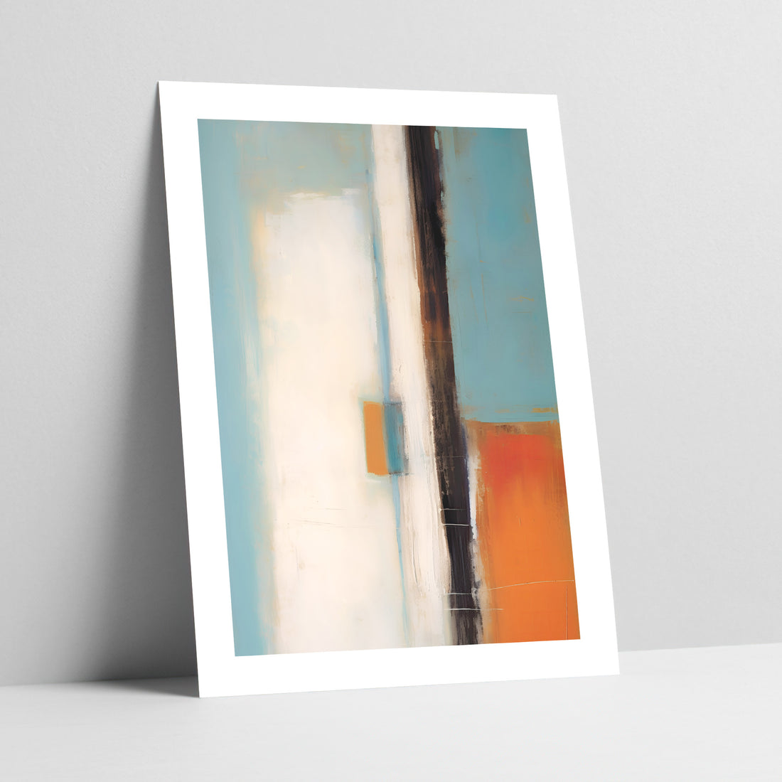 Solace in Solitude Abstract Art Print