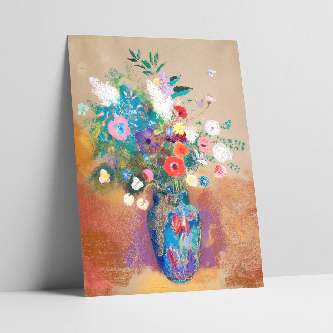 Colorful Floral Bouquet Art Print
