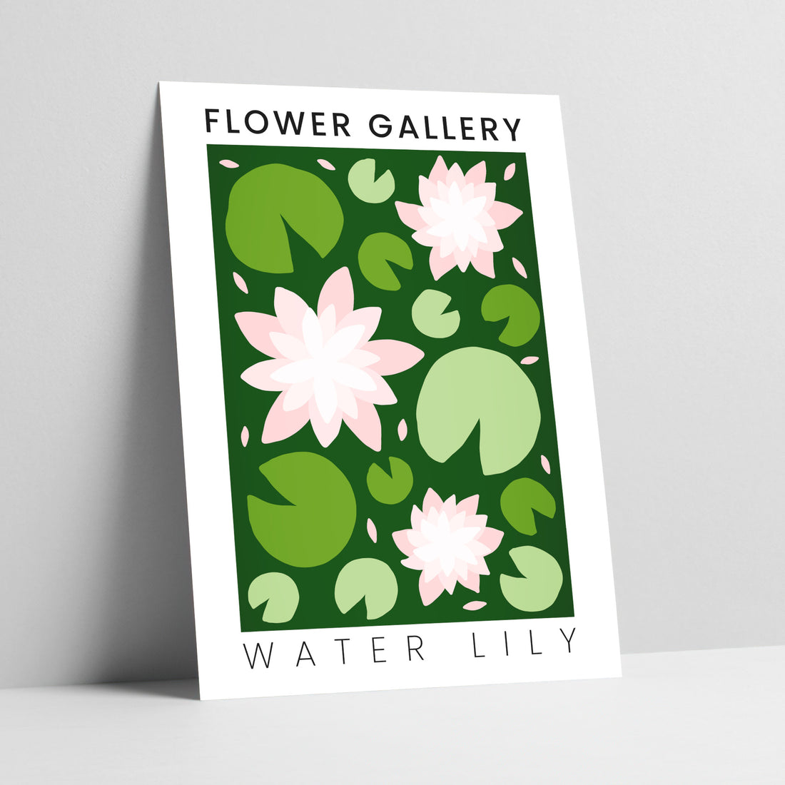 Flower Gallery: Water Lily Art Print