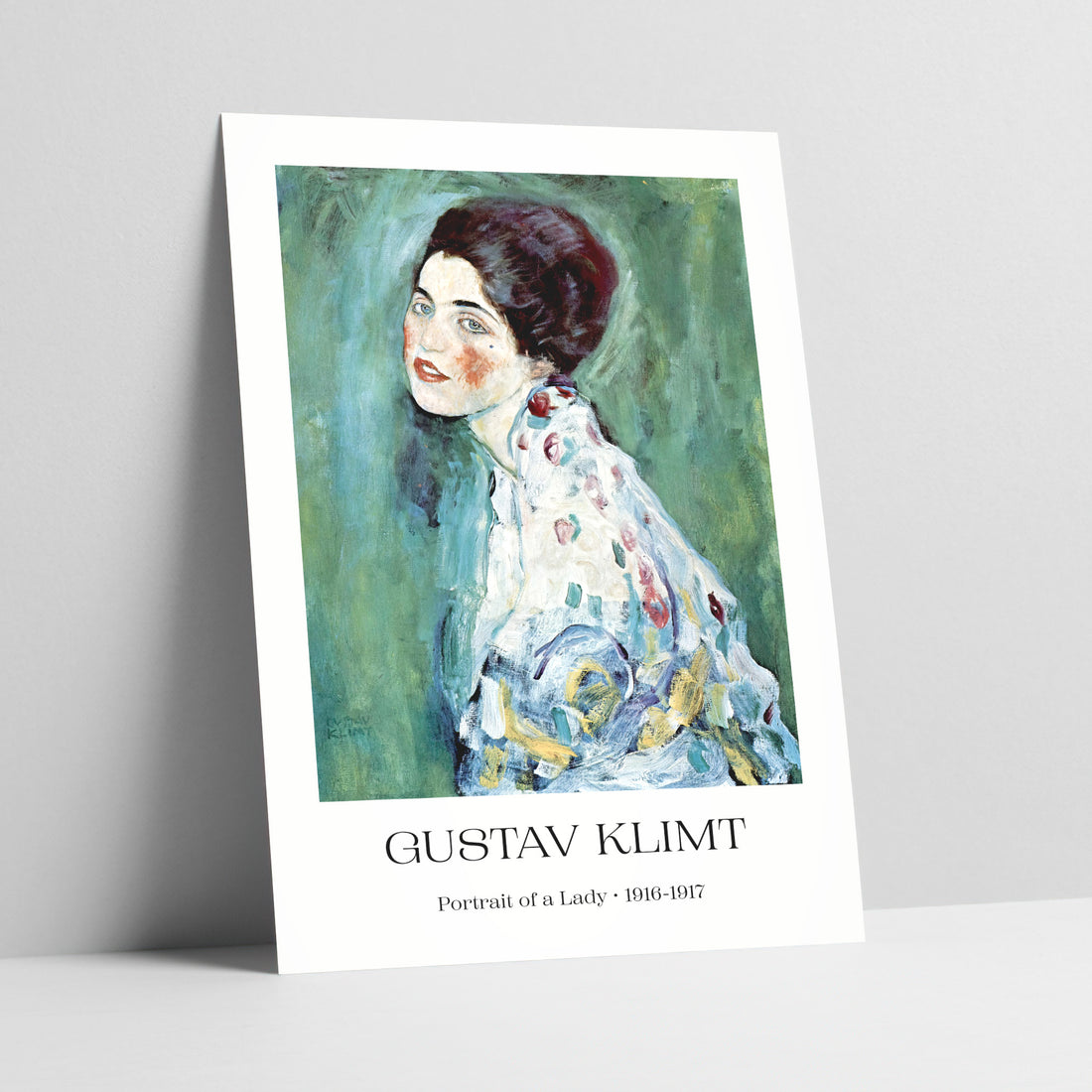 Portrait of a Lady by Gustav Klimt Gallery Art Print