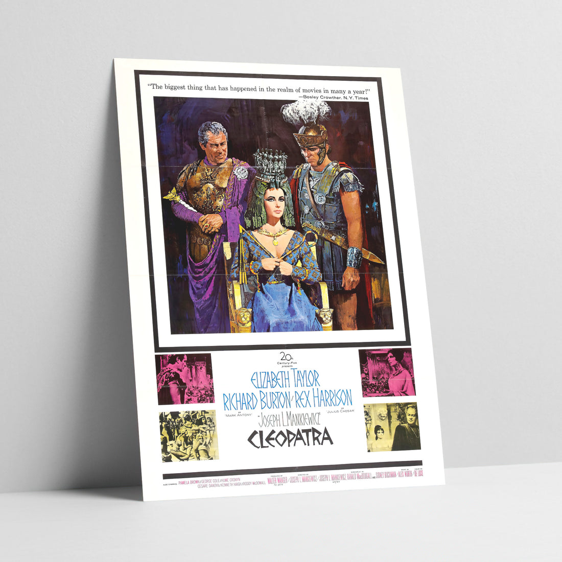 Cleopatra Vintage Movie Poster Art Print