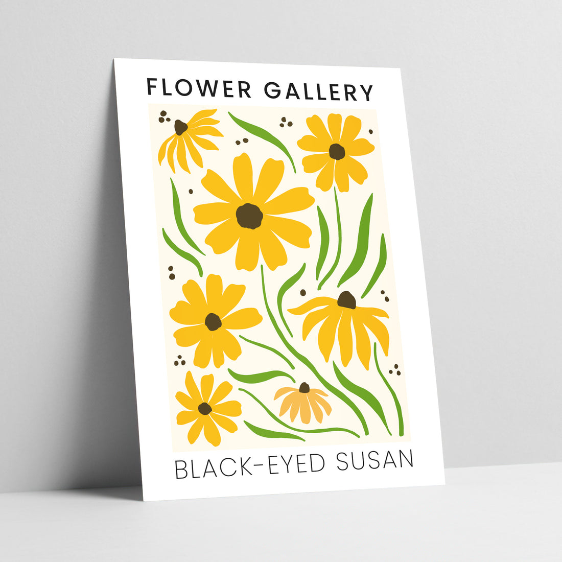 Flower Gallery: Black-Eyed Susan Art Print