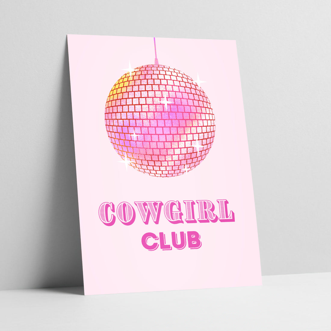 Cowgirl Club Art Print