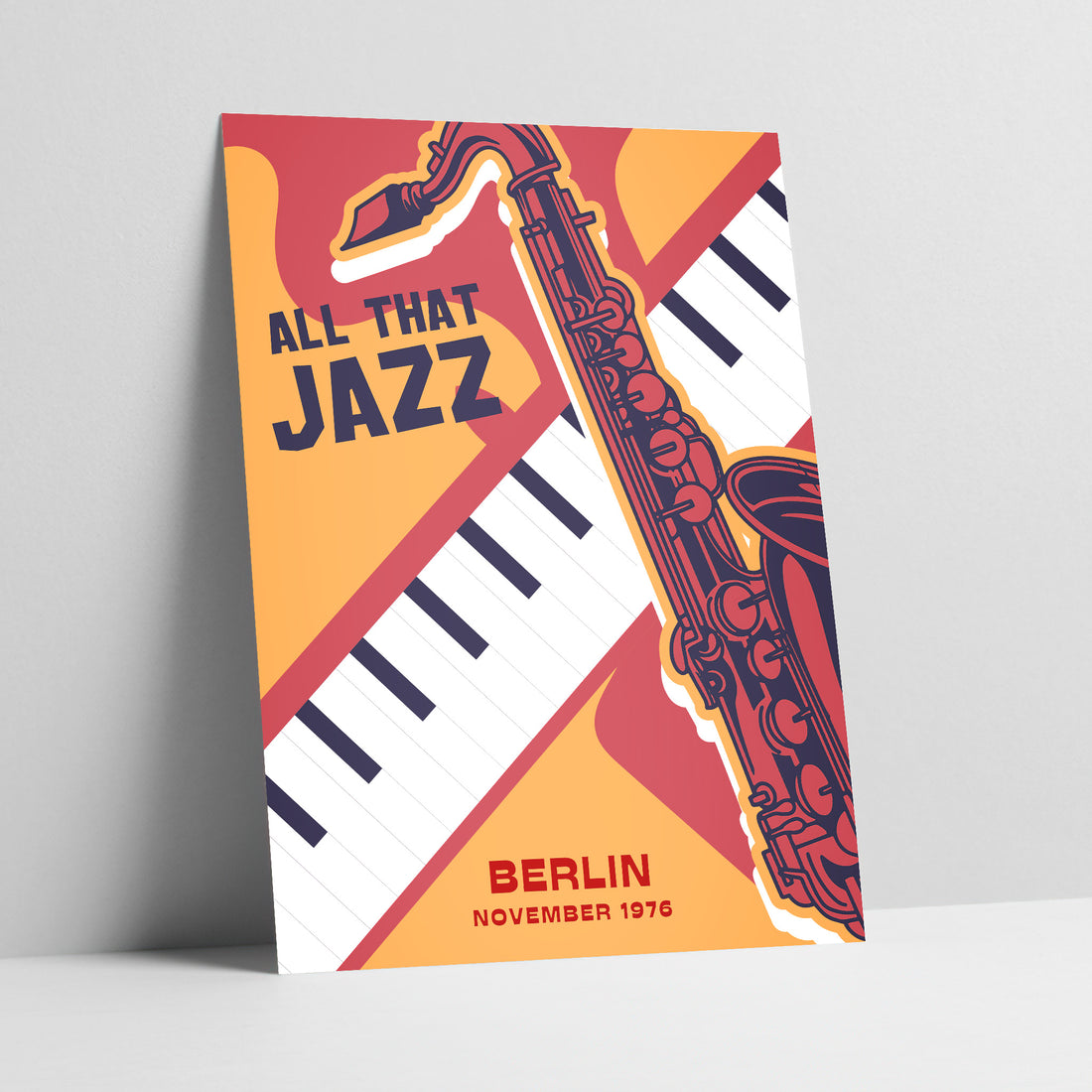 All That Jazz Berlin 1976 Art Print