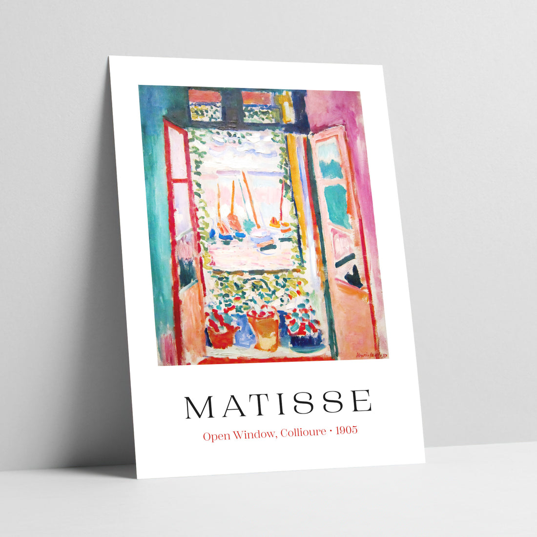 Matisse The Open Window Art Print