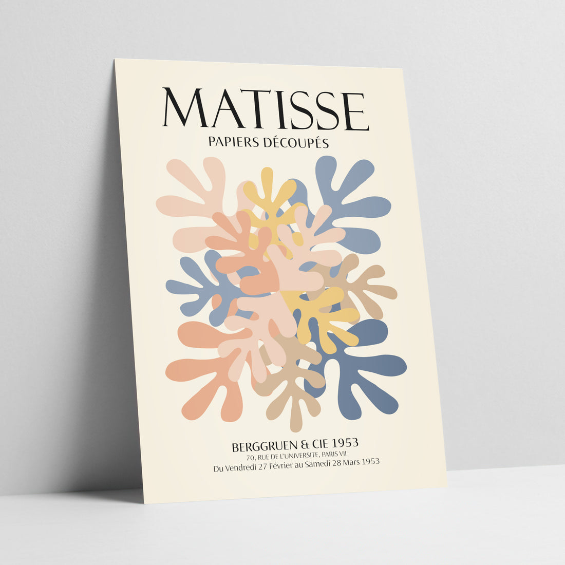 Colorful Cutouts Composition - Henri Matisse Art Print