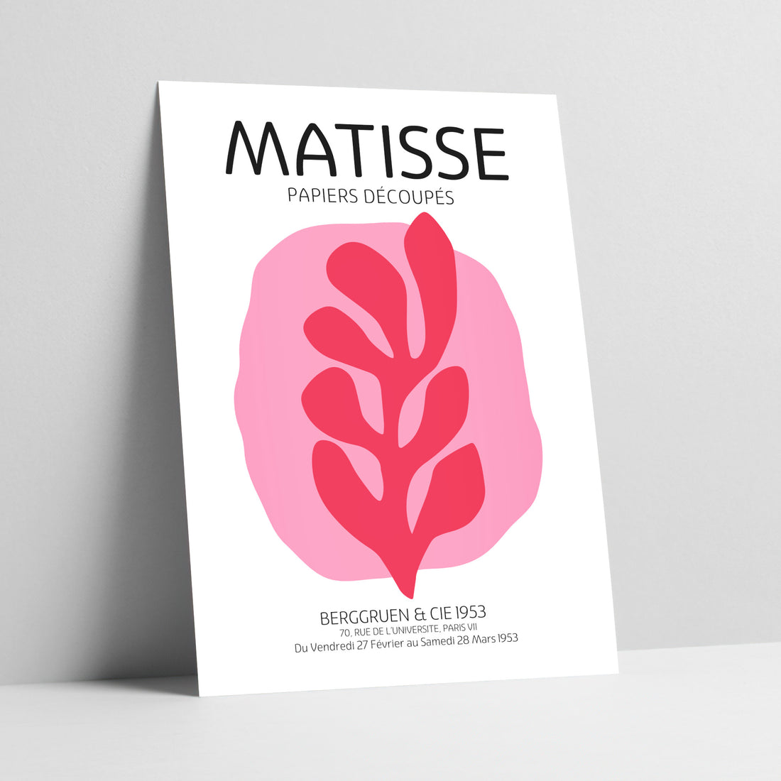 Matisse Exhibition Bright Cutouts III Art Print