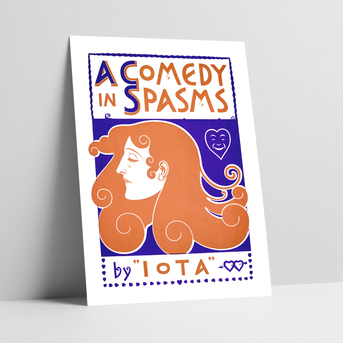 A Comedy in Spasms by IOTA Vintage Art Print