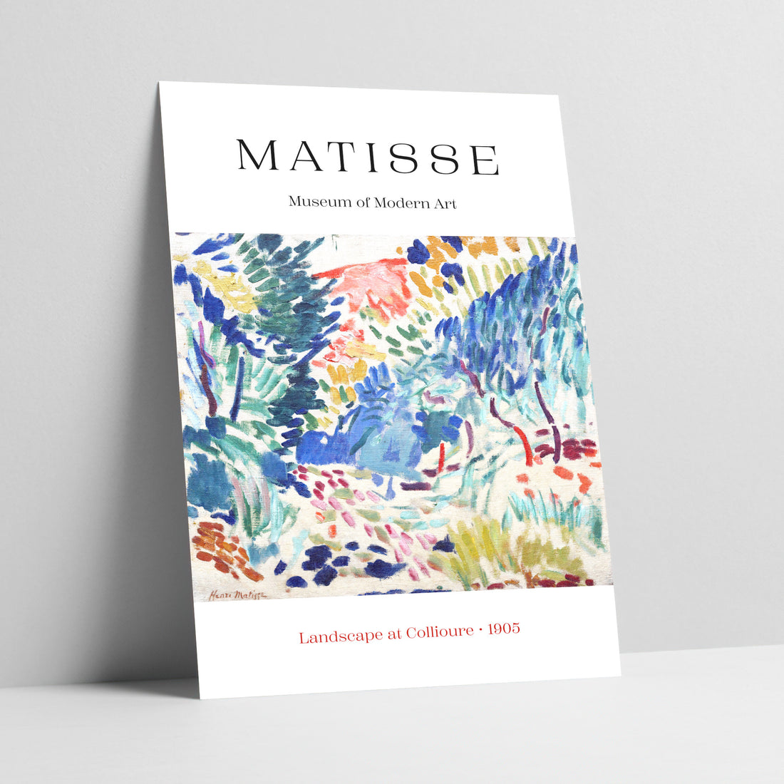 Matisse Landscape at Collioure Art Print