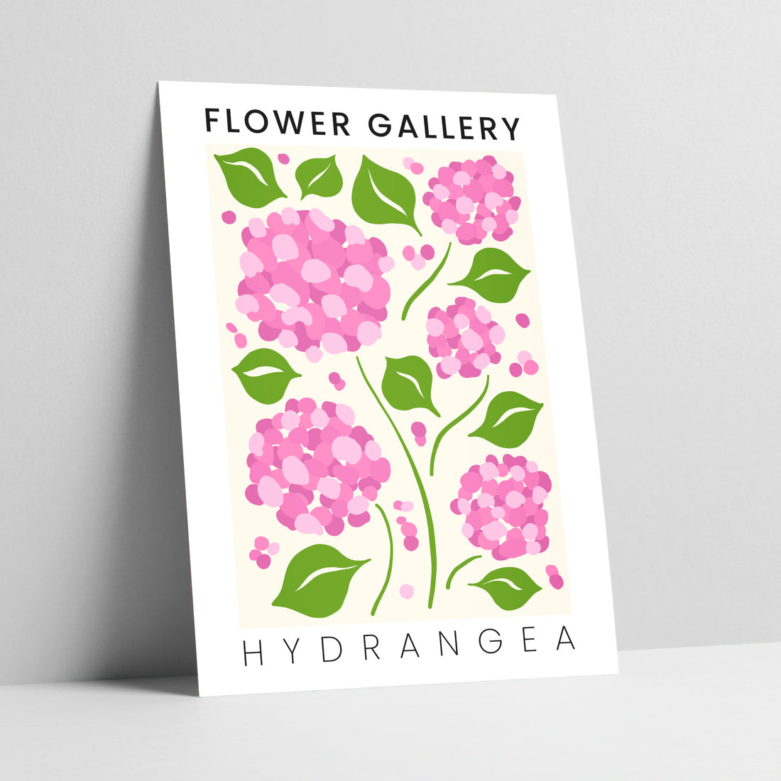 Flower Gallery: Hydrangea Art Print