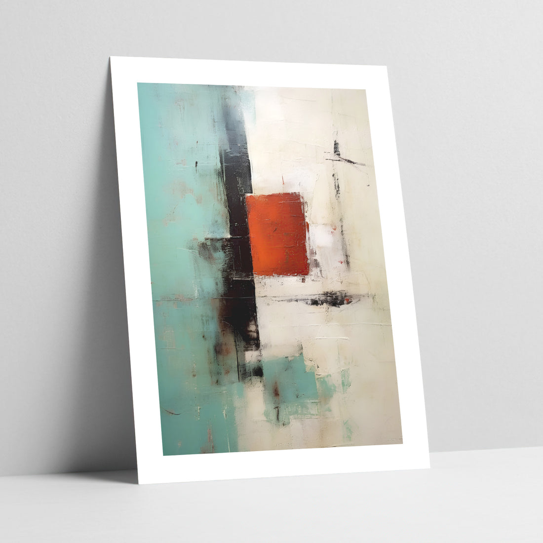 Whispers of Serenity Abstract Art Print
