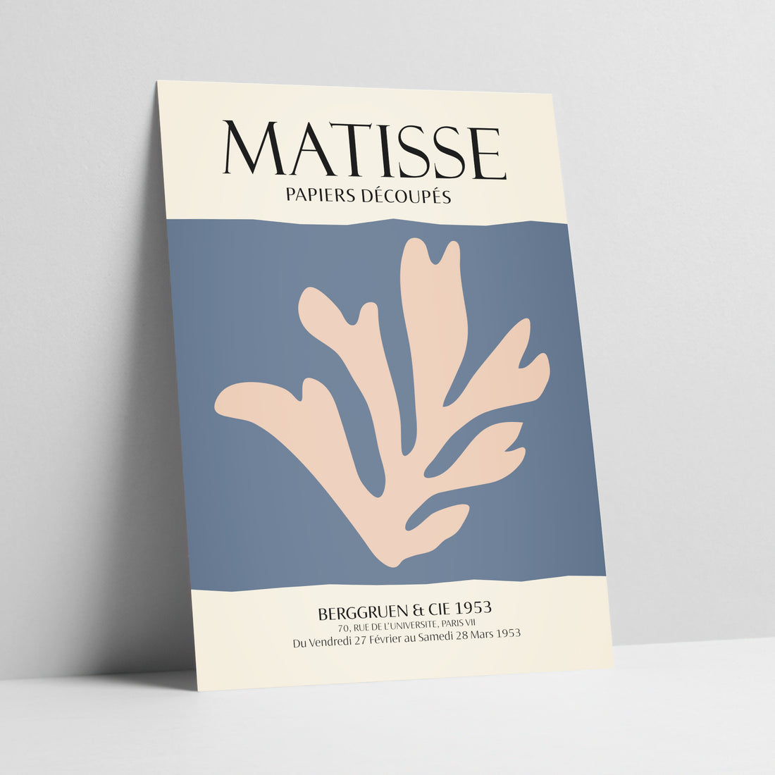 Abstract Coral Form - Henri Matisse Art Print