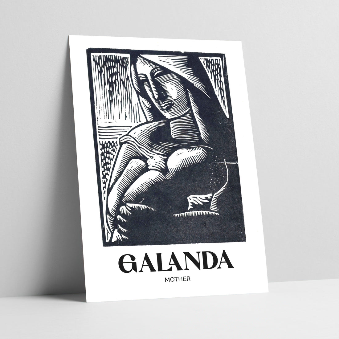 Embrace of Maternity - Galanda's Mother Gallery Art Print