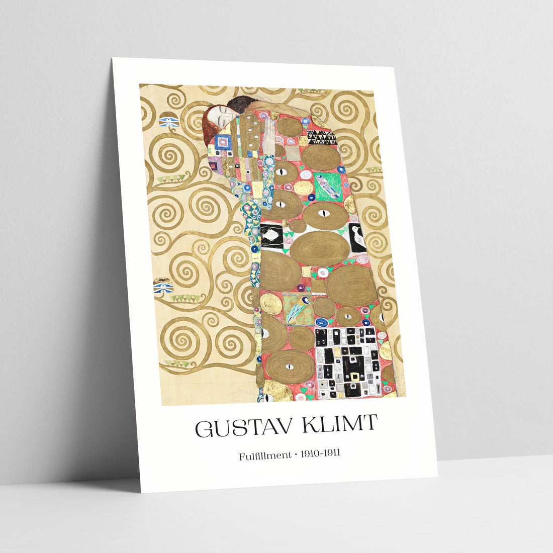 Fulfillment by Gustav Klimt Gallery Art Print