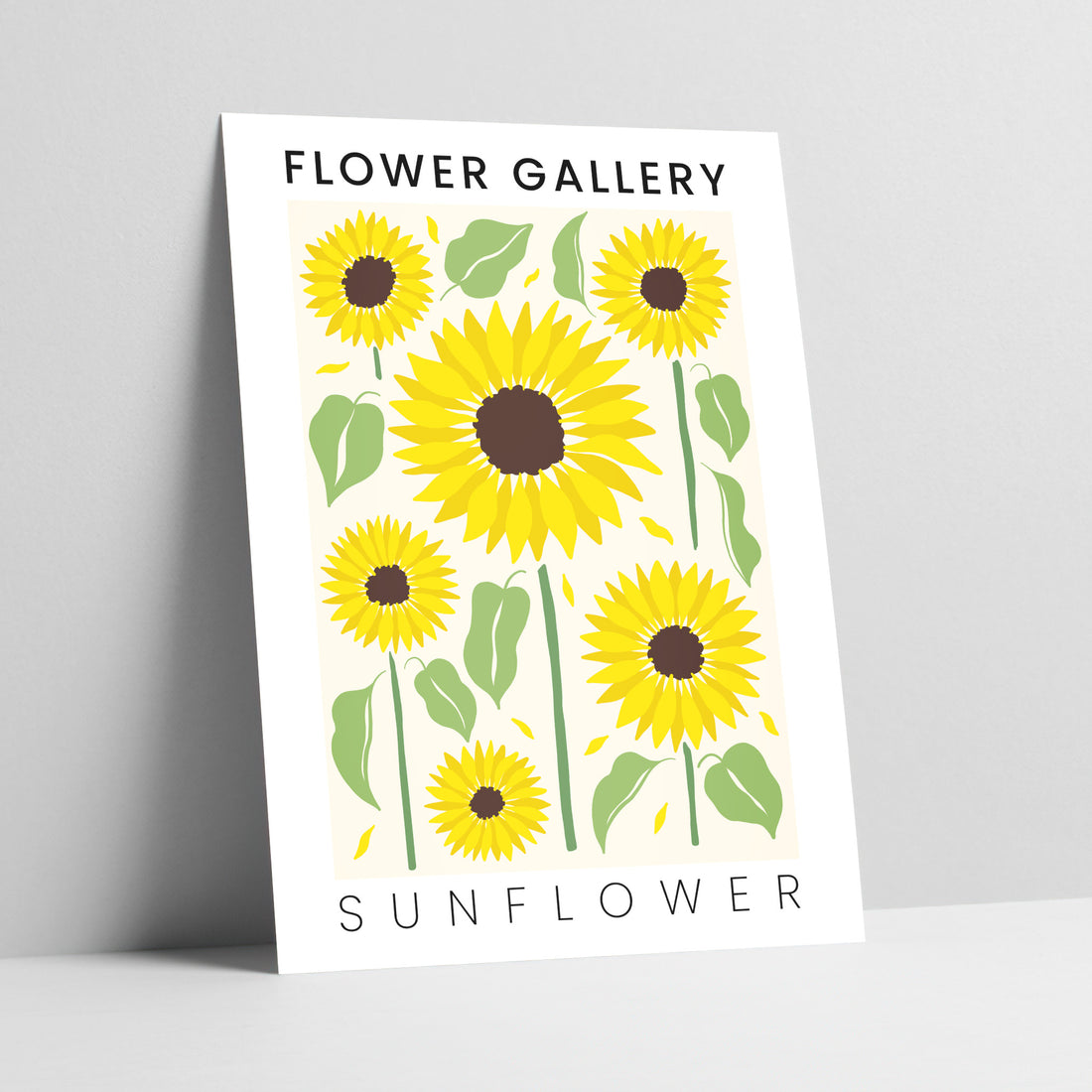 Flower Gallery: Sunflower Art Print