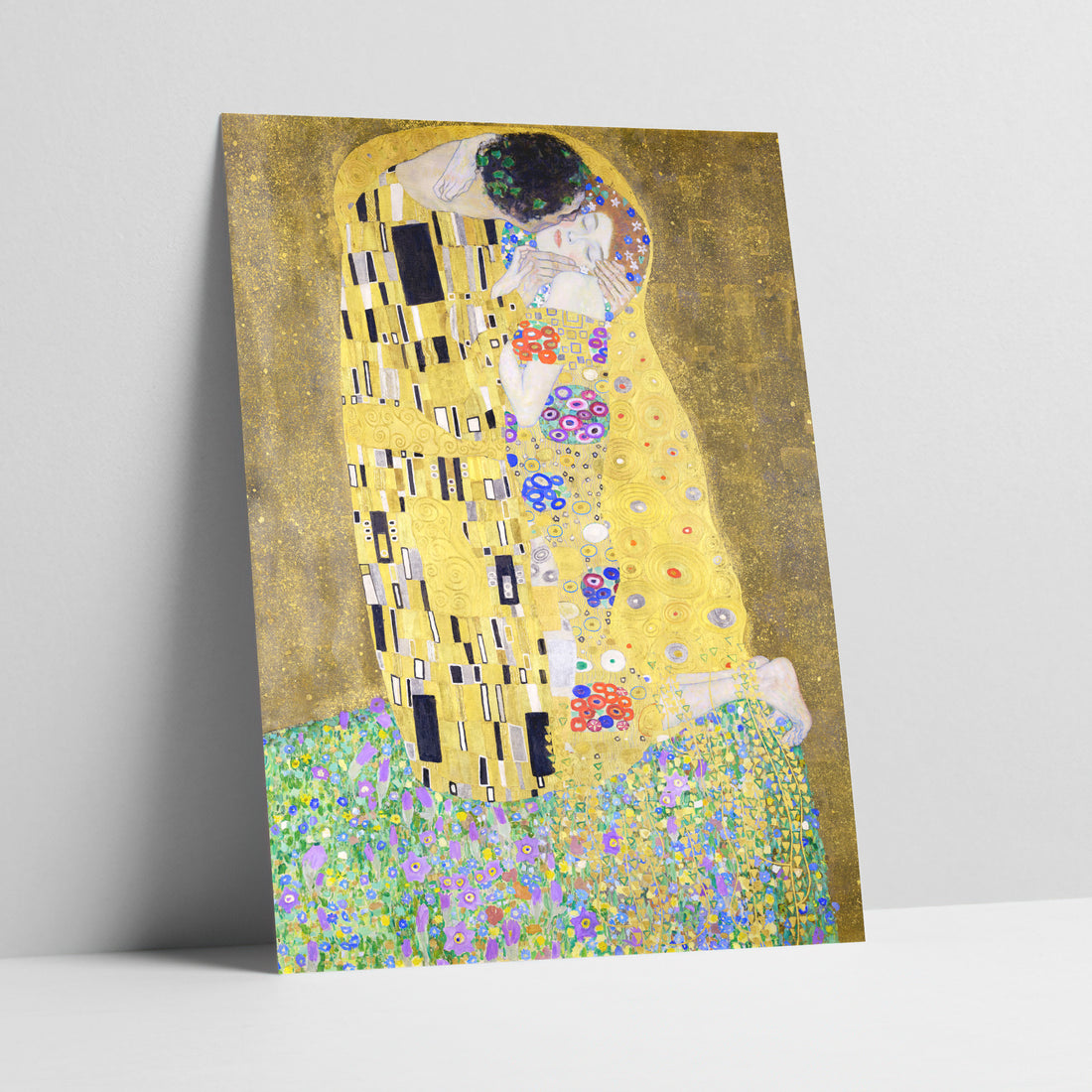 The Kiss by Gustav Klimt Art Print