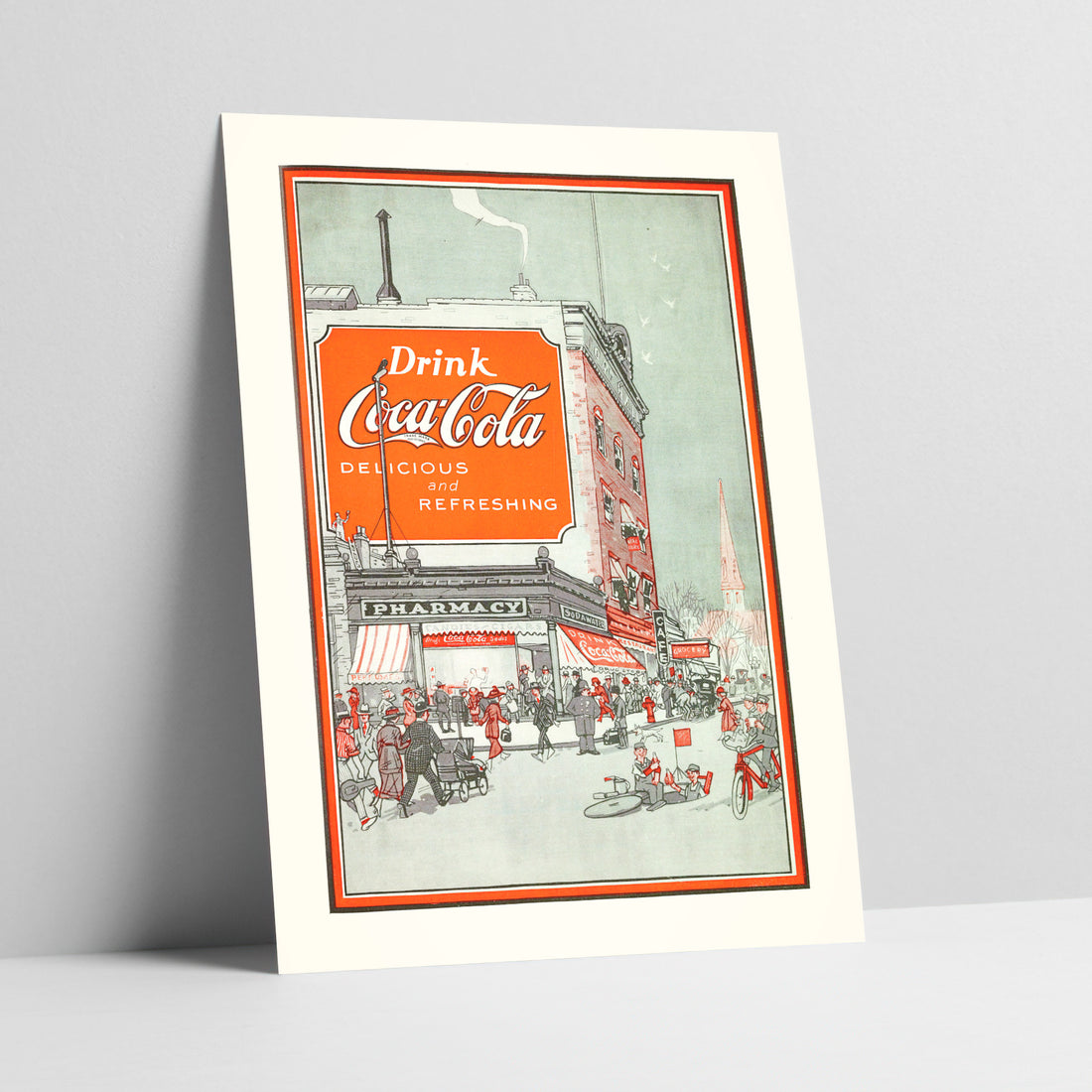 Vintage Coca-Cola Advertisement Art Print