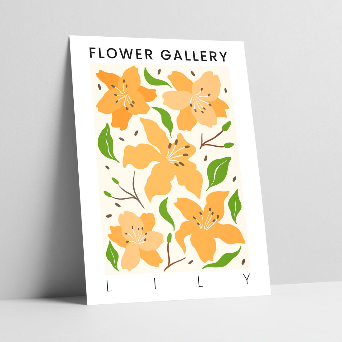 Flower Gallery: Lily Art Print