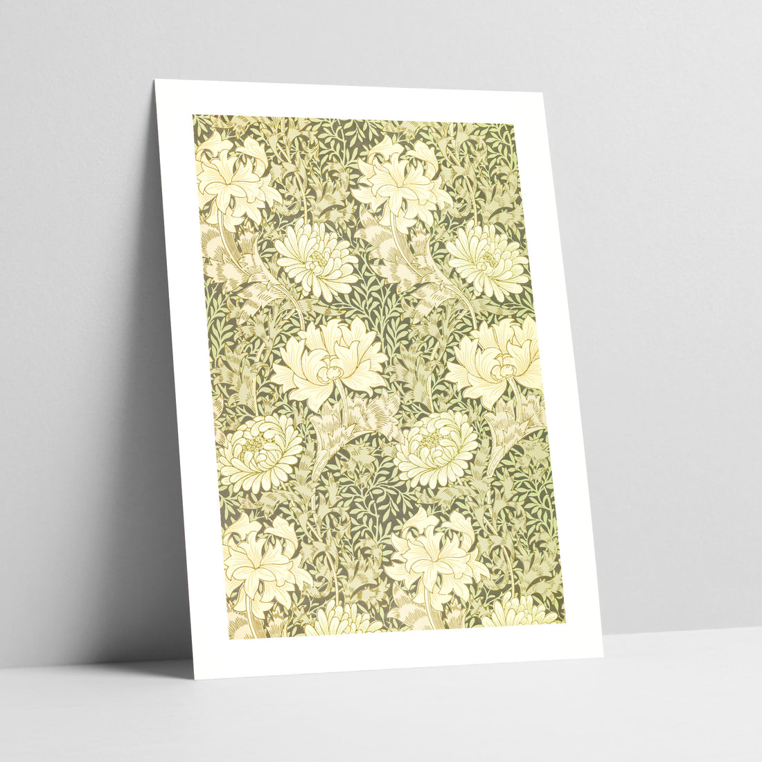 Chrysanthemum William Morris Art Print
