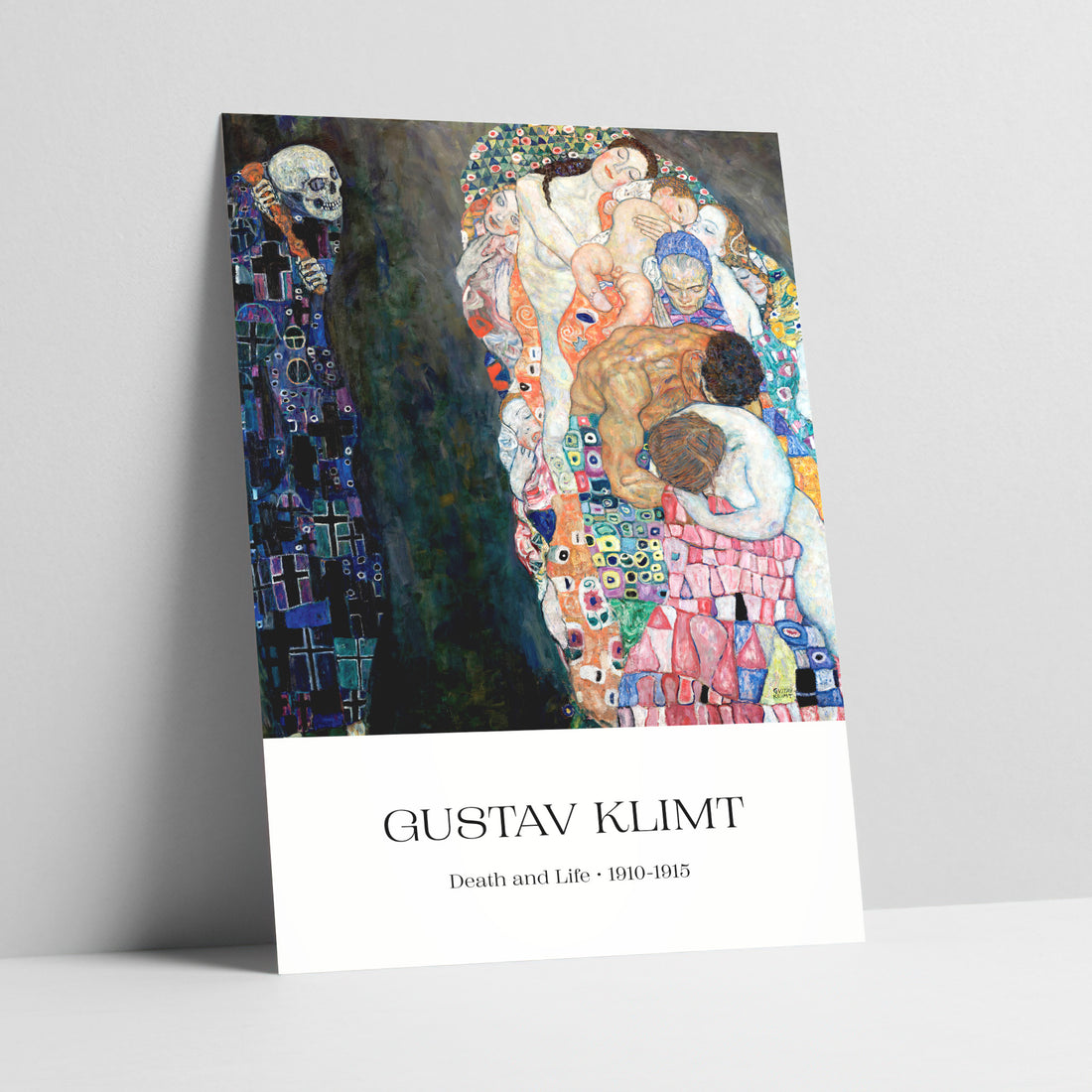 Death and Life by Gustav Klimt Gallery Art Print