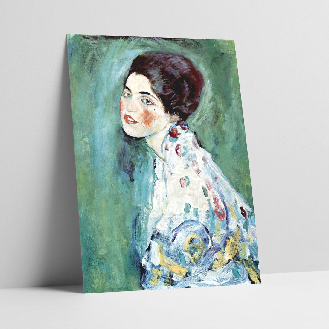Portrait of a Lady by Gustav Klimt Art Print