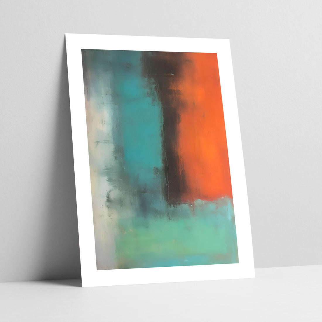 Confluence of Extremes Abstract Art Print