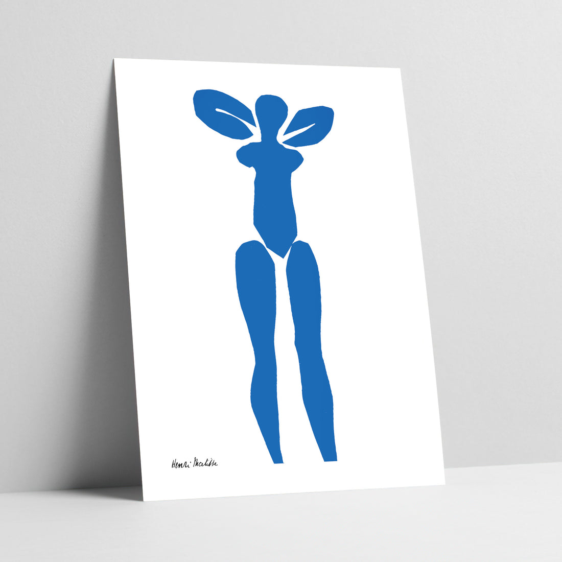 Matisse Standing Blue Nude Art Print