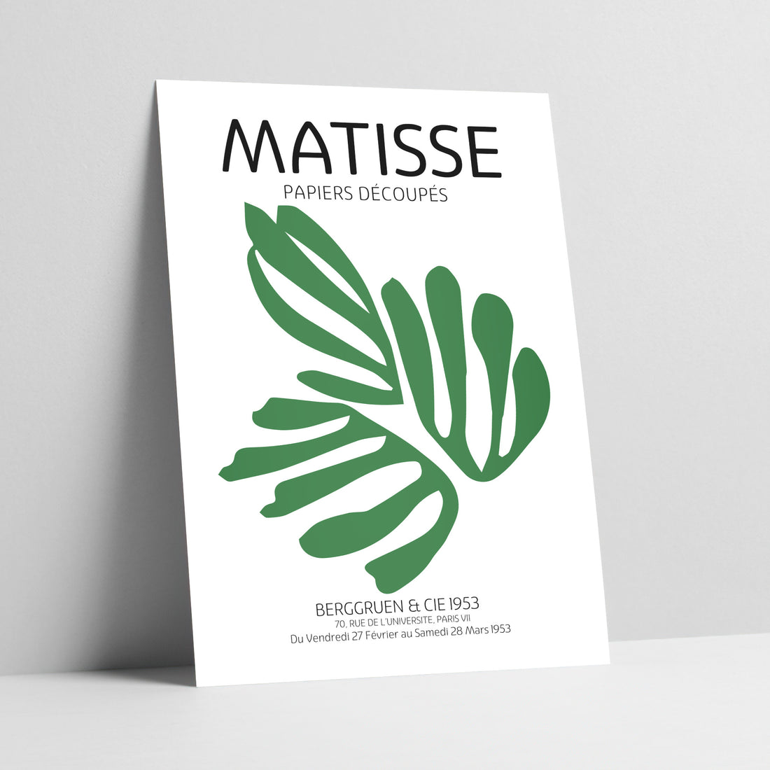 Matisse Exhibition Bright Cutouts I Art Print