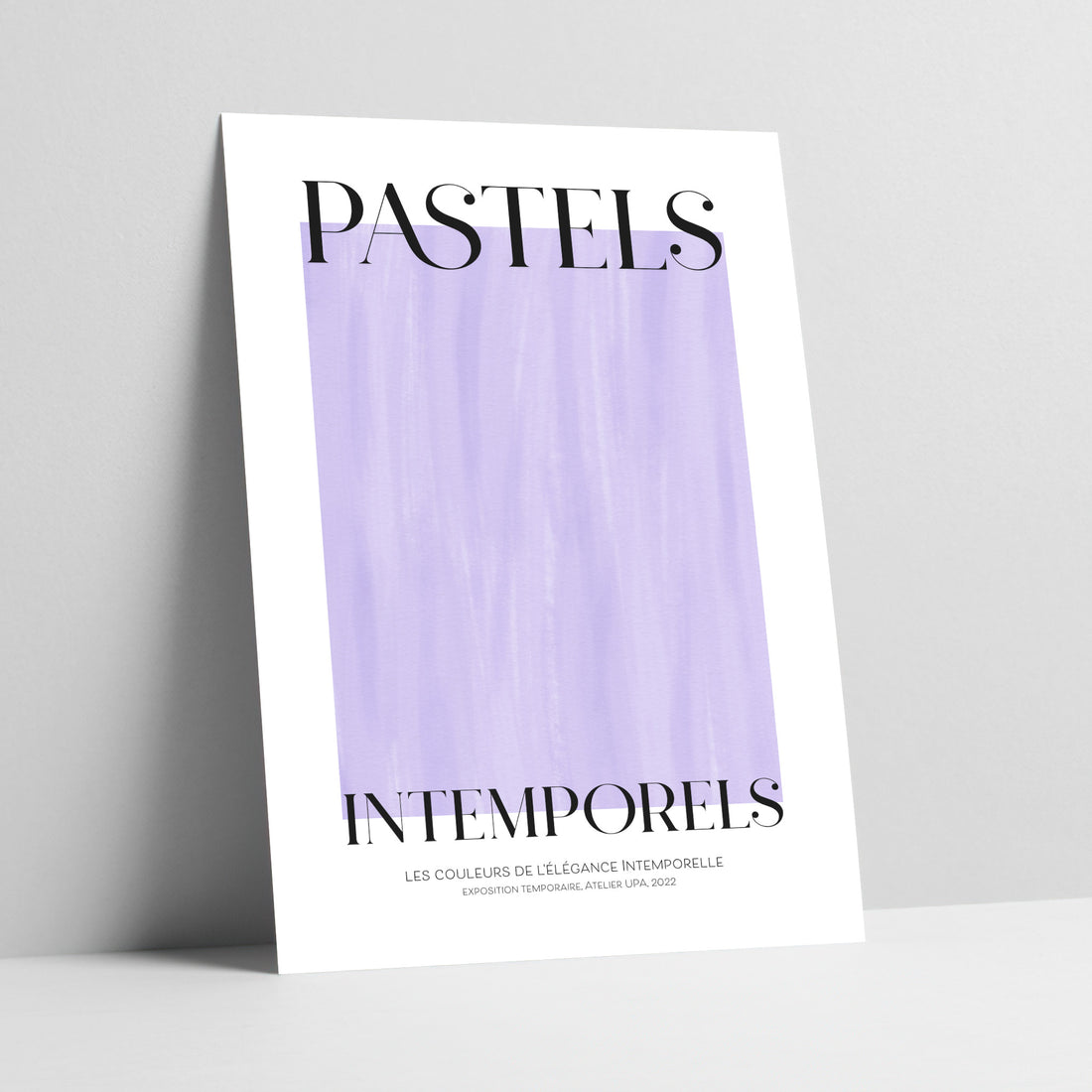Timeless Pastels - Lavender Grace Art Print