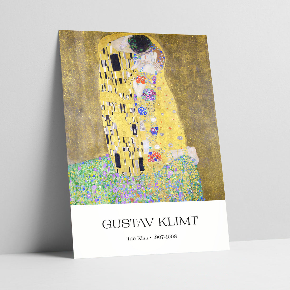 The Kiss by Gustav Klimt Gallery Art Print