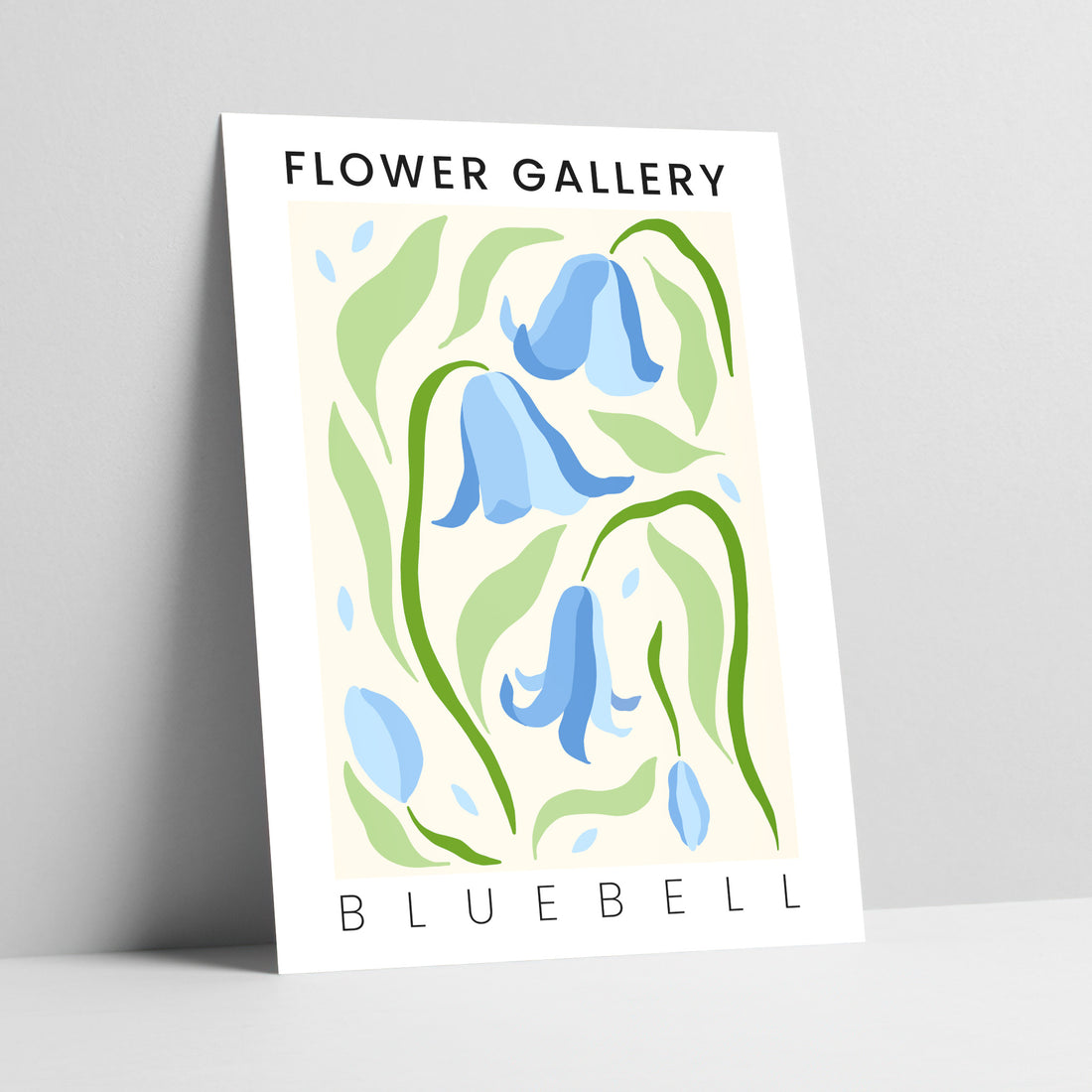 Flower Gallery: Bluebell Art Print