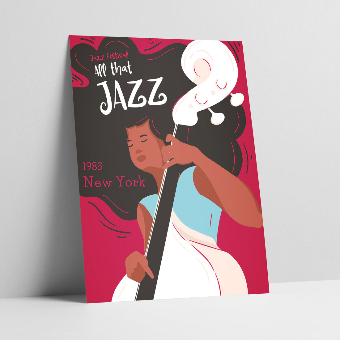 All That Jazz New York 1983 Art Print