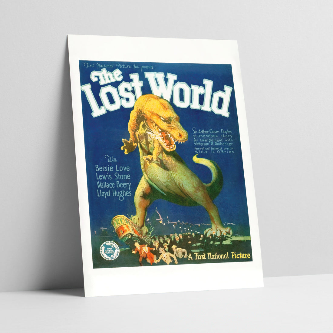 The Lost World Vintage Movie Poster Art Print