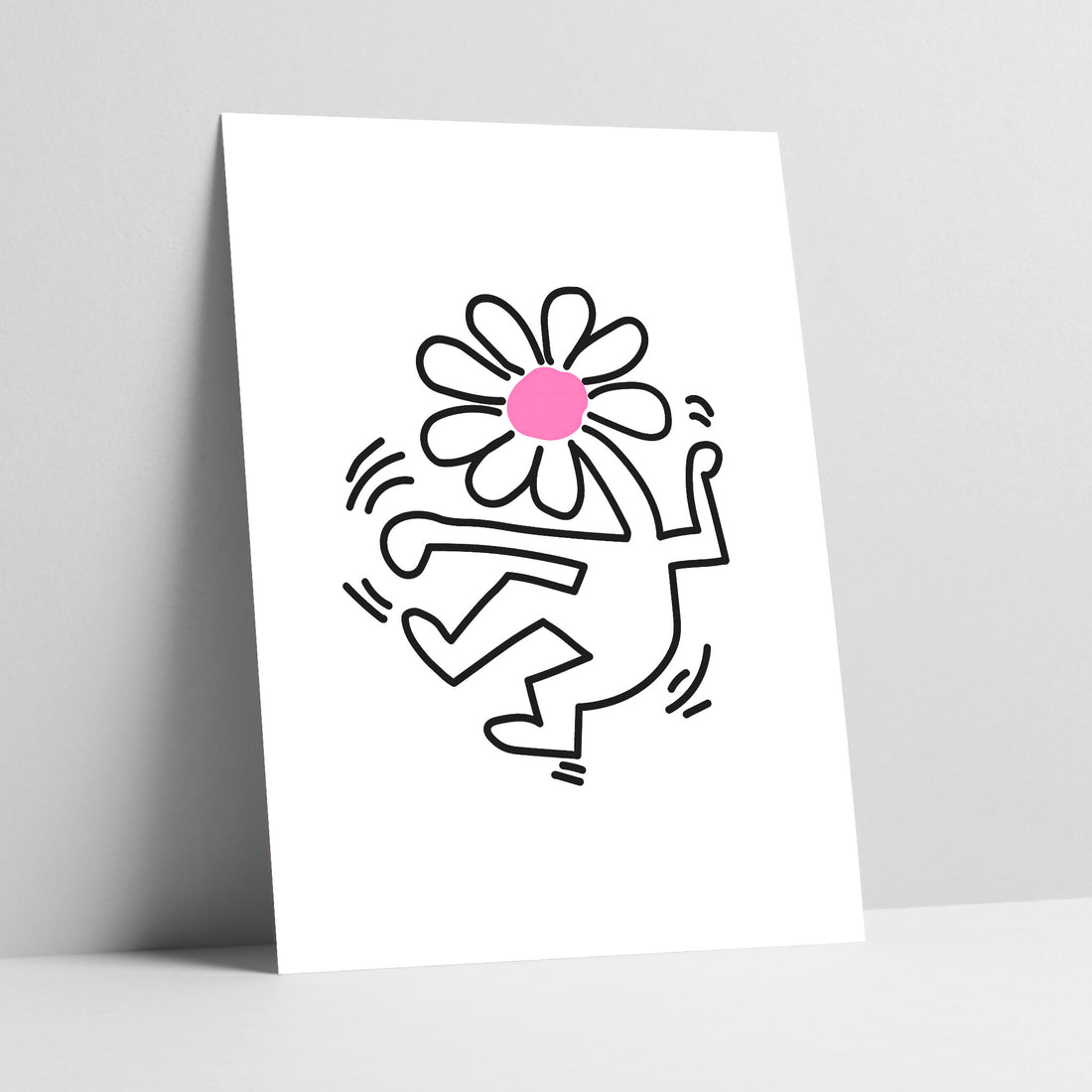 Dancing Flower Art Print