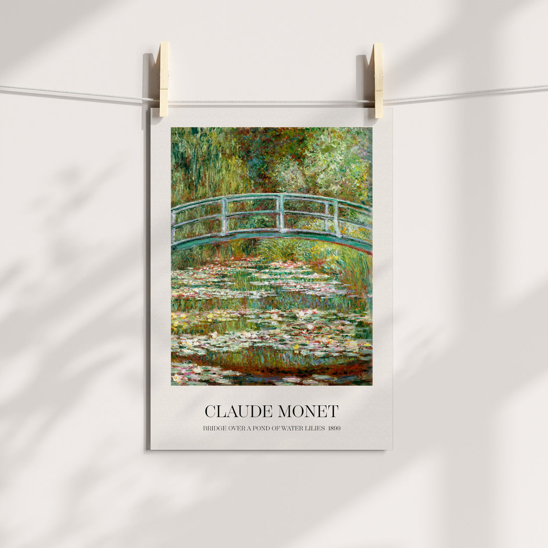 Monet Water Lilies Digital art prints