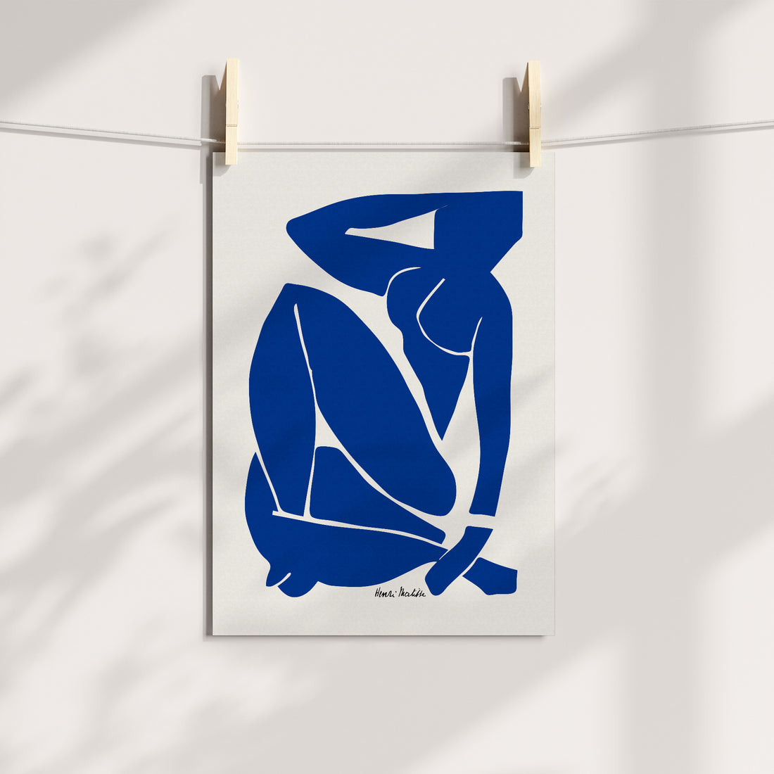 Matisse Blue Nude III Printable Art