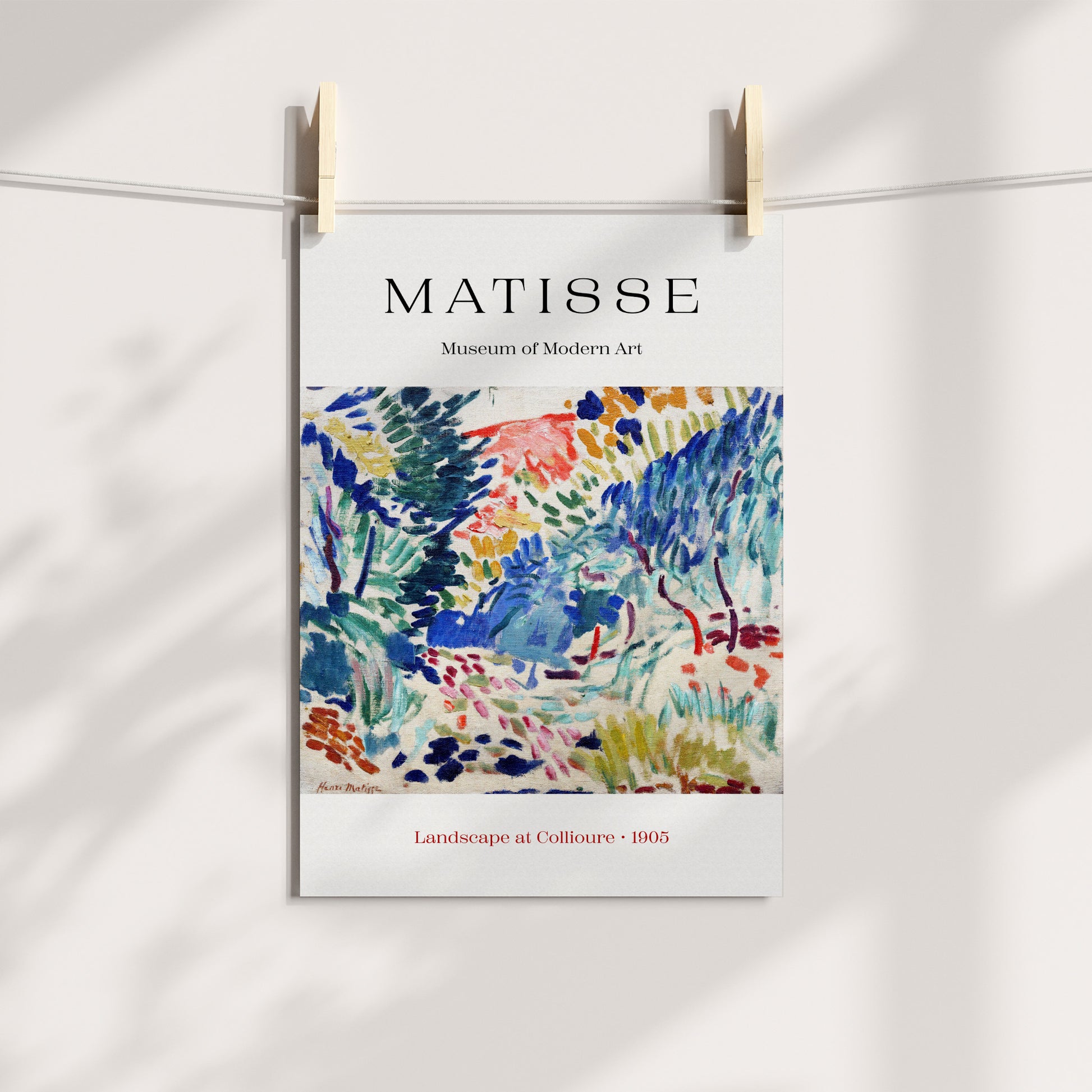 Matisse Landscape at Collioure art print