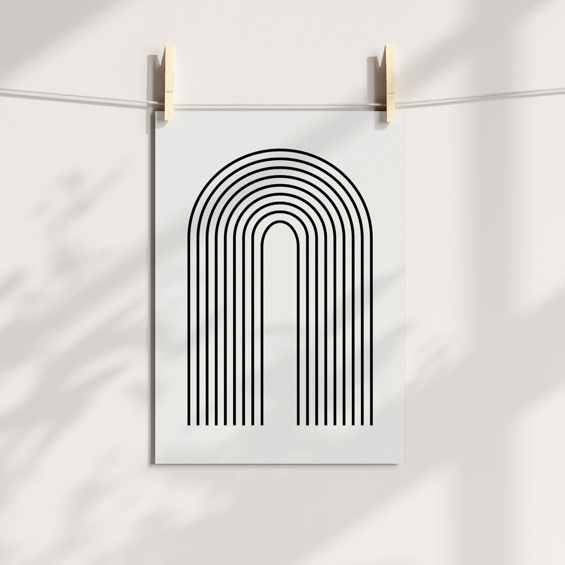 Minimalist Arches Printable Art
