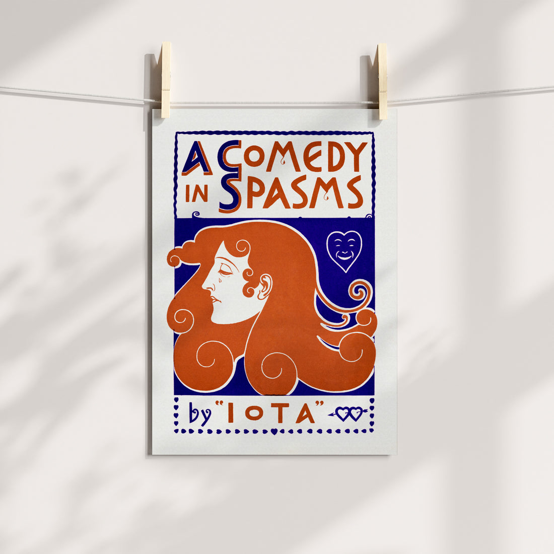 A Comedy in Spasms by IOTA Vintage Printable Art