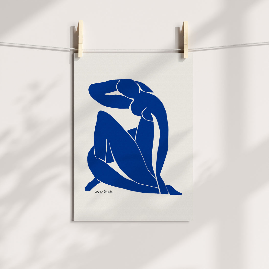 Matisse Blue Nude II Printable Art
