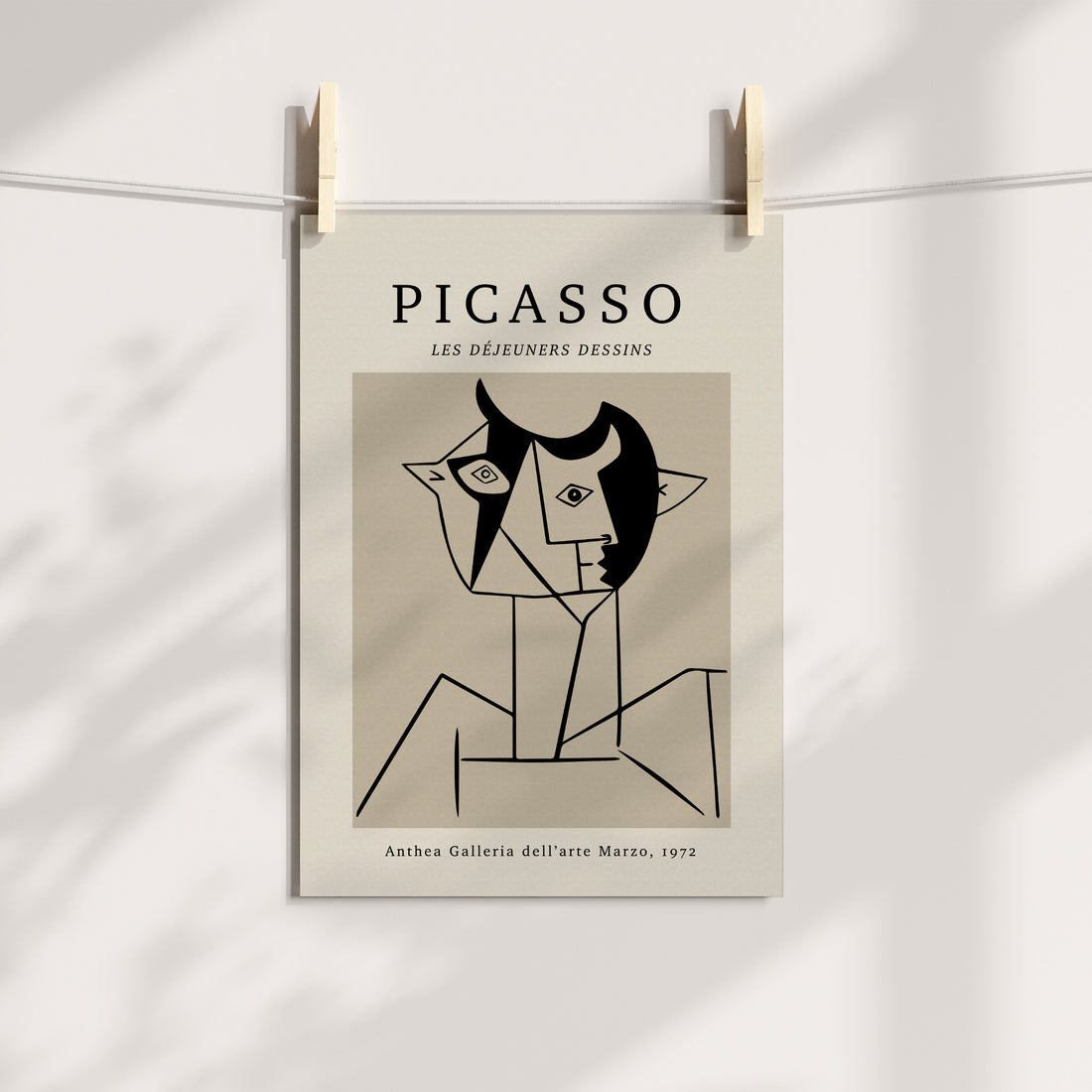 Picasso Les Déjeuners Dessins Printable Art