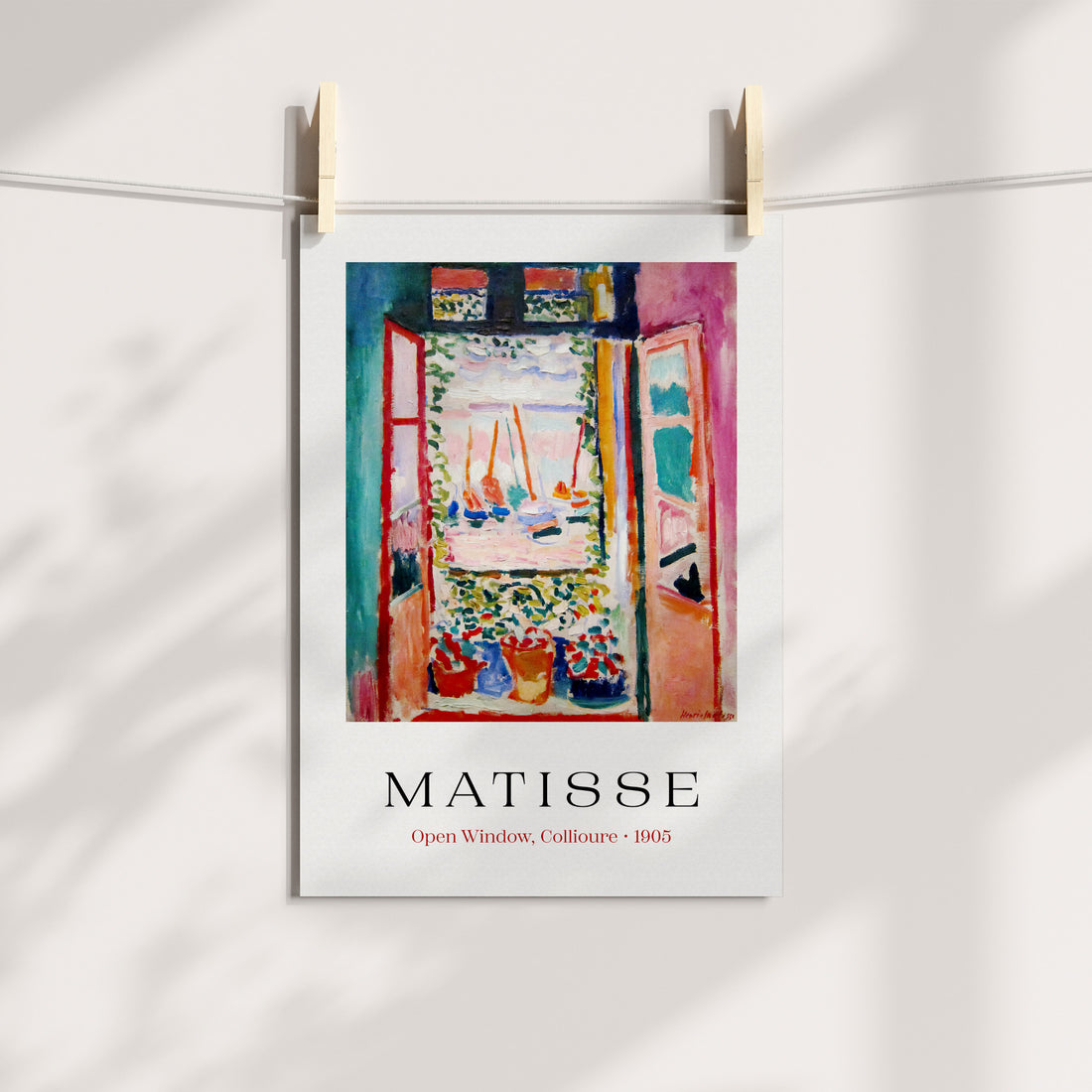 Matisse The Open Window Printable Art