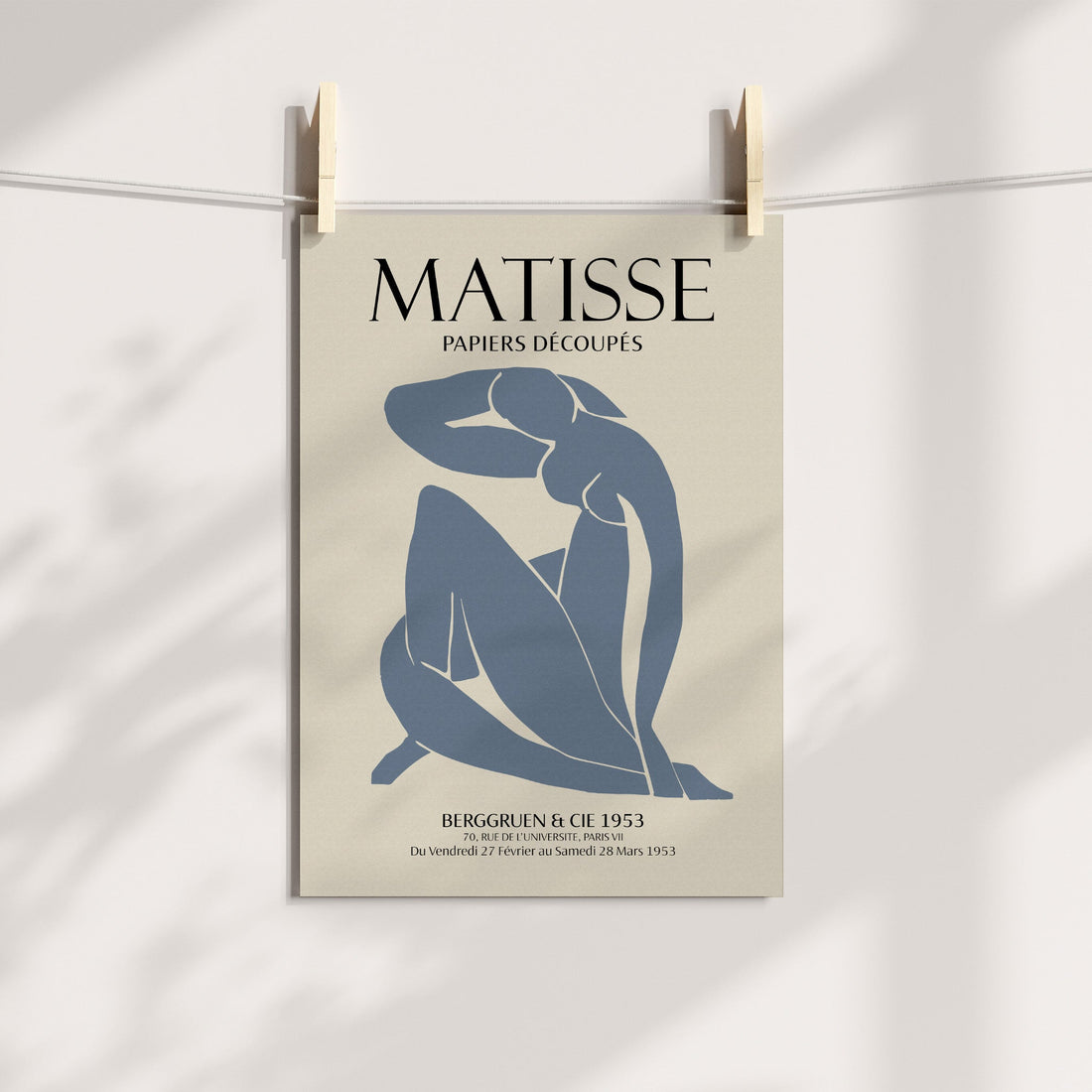 Graceful Silhouette - Henri Matisse Printable Art