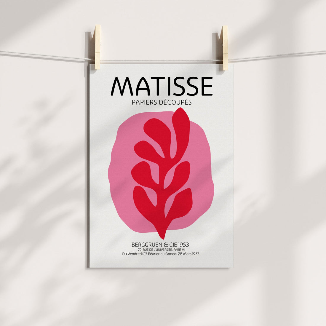 Matisse Exhibition Bright Cutouts III Printable Art