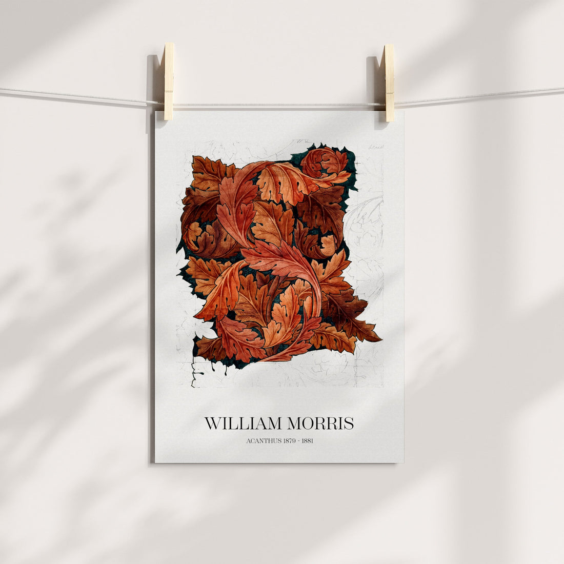 Acanthus by William Morris Gallery Printable Art