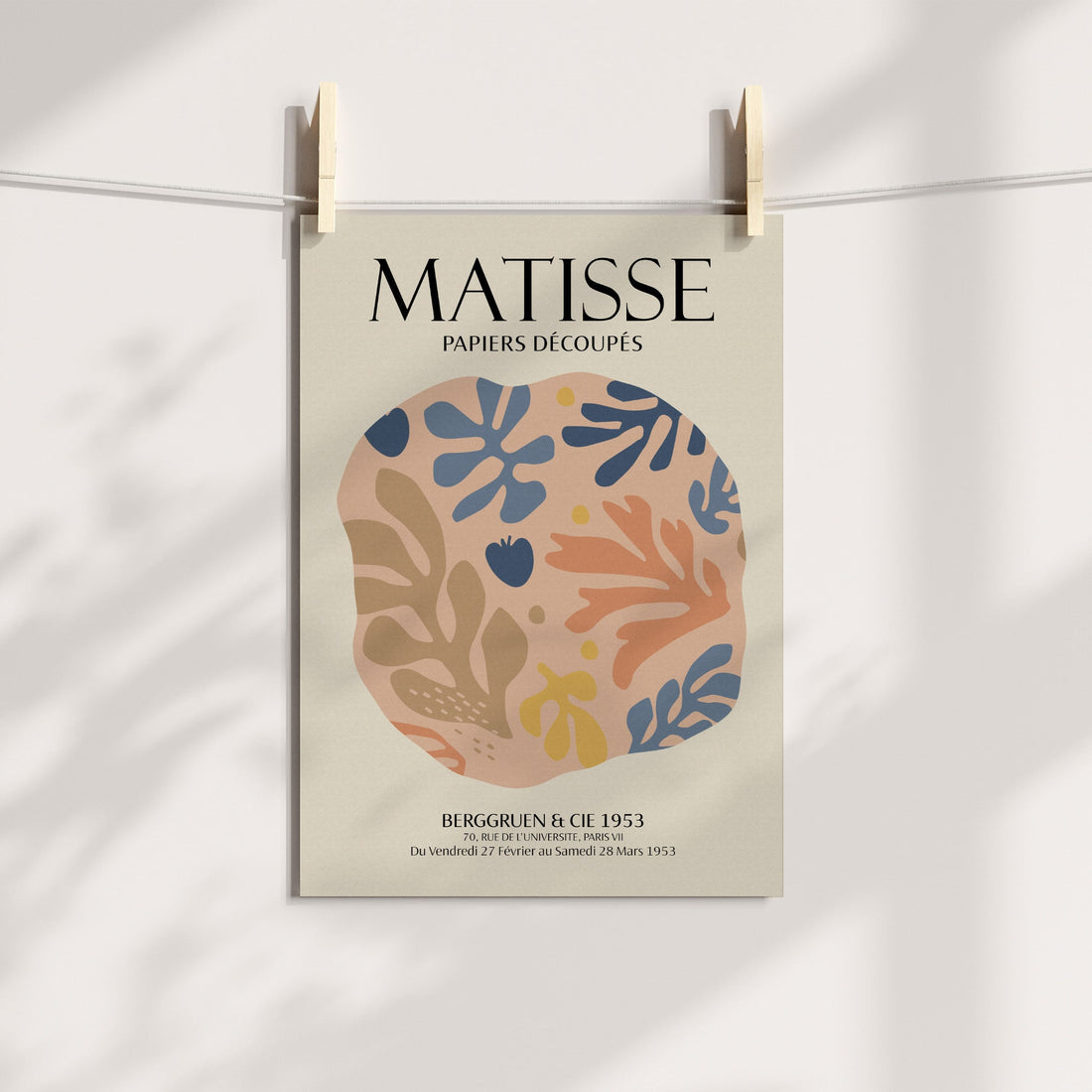Pastel Matisse Cutouts Medley - Henri Matisse Printable Art
