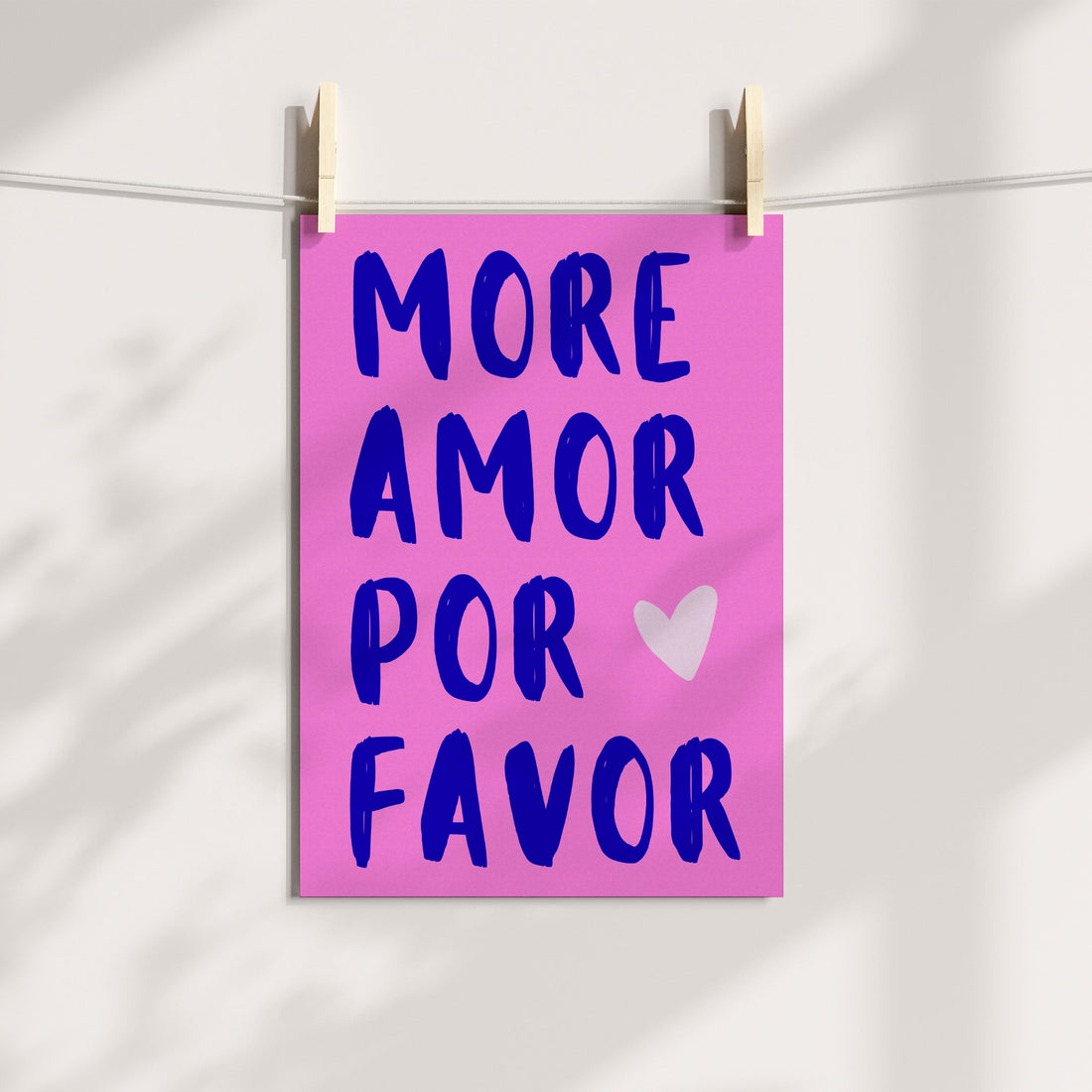 More Amor Por Favor Printable Art