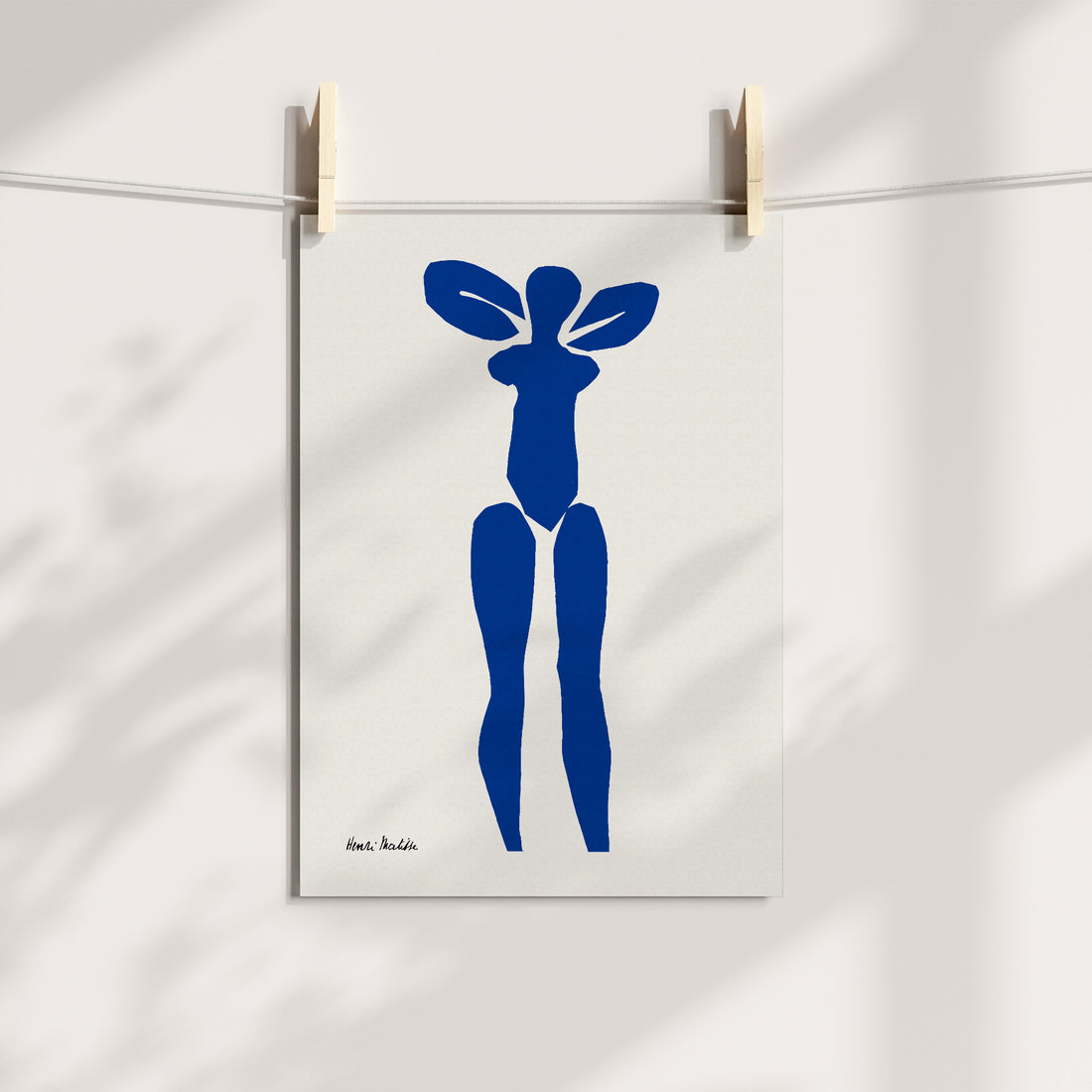 Matisse Standing Blue Nude Printable Art